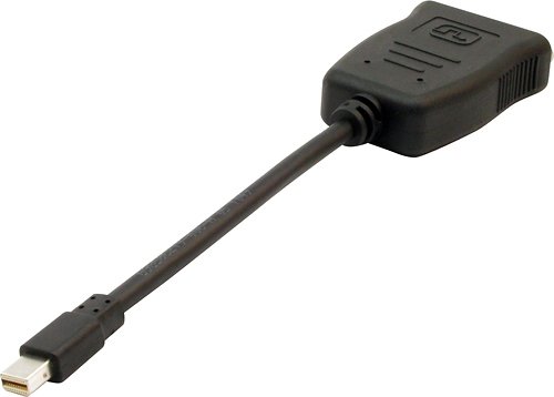  VisionTek - Mini-DisplayPort-to-DVI-D Adapter - Black