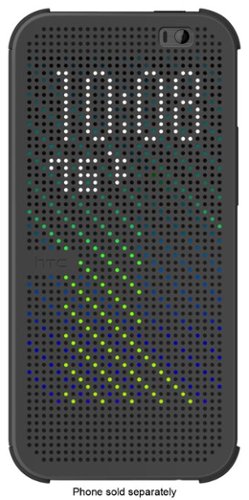  Dot View Case for HTC Desire 626 and 626s Cell Phones - Warm Black