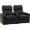 Octane Seating - Turbo XL700 Straight 2-Seat Power Recline Home Theater Seating - Black-Front_Standard