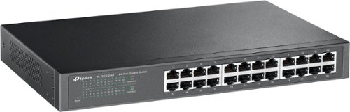 TP-Link 24-Port 10/100/1000 Mbps Gigabit Ethernet Switch - Gray WORLDWIDE DELIVERY