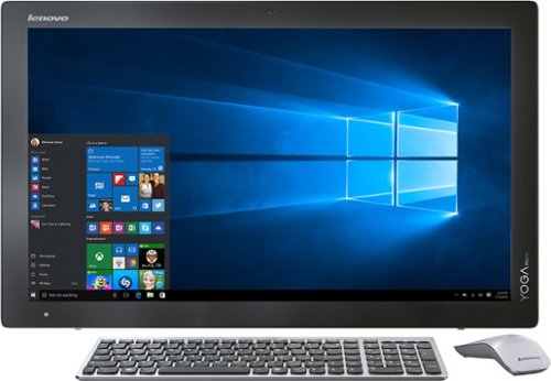  Lenovo - Yoga Home 900 27&quot; Portable Touch-Screen All-In-One - Intel Core i5 - 8GB Memory - 256GB Solid State Drive - Gray