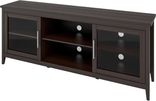 CorLiving - Jackson TV Bench for Most Flat-Panel TVs up to 80" - Espresso