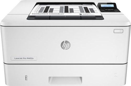  HP - LaserJet Pro m402n Black-and-White Printer - Gray