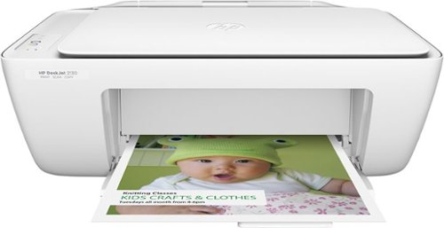  HP - DeskJet 2130 All-In-One Printer - White