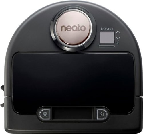  Neato Robotics - Botvac Connected App-Controlled Self-Charging Robot Vacuum - Black