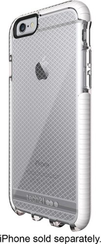  Tech21 - EVO Check Case for Apple® iPhone® 6 and 6s - Clear/White