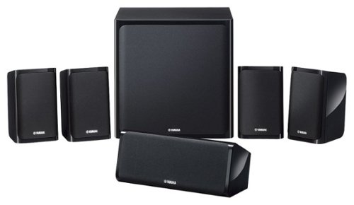  Yamaha - 500W 5.1-Ch. 3D / Smart Home Theater System - Black