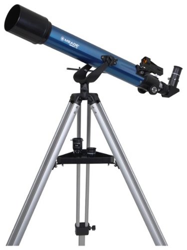  Meade - Infinity 70mm Altazimuth Refractor Telescope - Blue/Black
