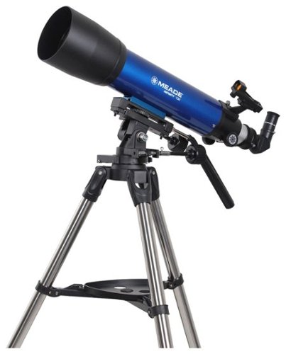  Meade - Infinity 102mm Altazimuth Refractor Telescope - Blue/Black