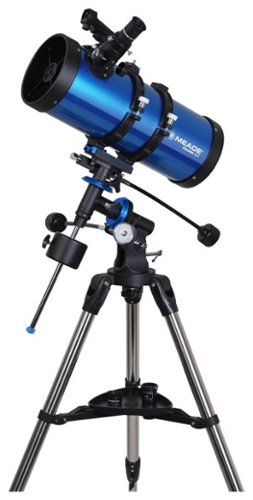  Meade - Polaris 127mm German Equatorial Reflector Telescope - Blue/Black