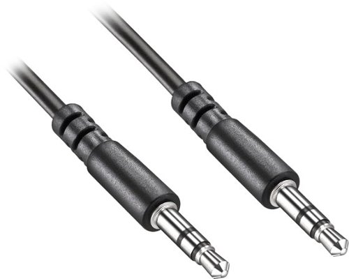 Insignia™ - 6' 3.5mm Mini Audio Cable - Black