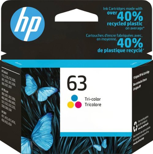  HP - 63 Standard Capacity Ink Cartridge - Tri-Color