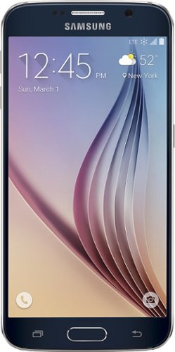  Samsung - Galaxy S6 with 32GB Memory Cell Phone - Black (Sprint)