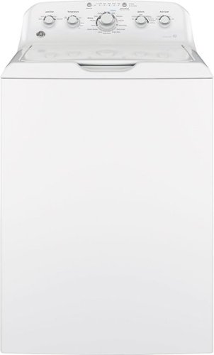 GE - 4.2 Cu. Ft. 14-Cycle Top-Loading Washer - White