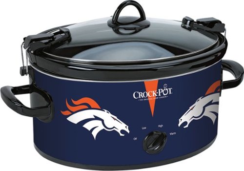  Crock-Pot - Cook and Carry Denver Broncos 6-Qt. Slow Cooker - Navy