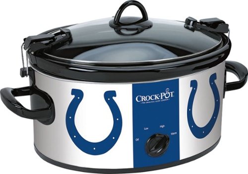 UPC 048894057328 product image for Crock-Pot - Cook and Carry Indianapolis Colts 6-Qt. Slow Cooker - Blue/White | upcitemdb.com