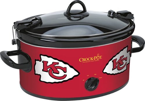  Crock-Pot - Cook and Carry Kansas City Chiefs 6-Qt. Slow Cooker - Red