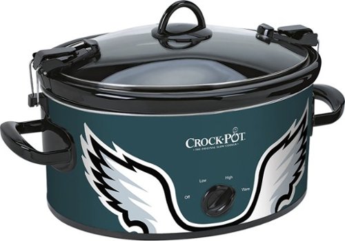  Crock-Pot - Cook and Carry Philadelphia Eagles 6-Qt. Slow Cooker - Green