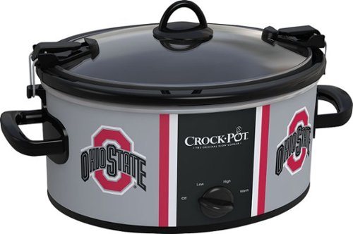  Crock-Pot - Cook and Carry Ohio State University 6-Qt. Slow Cooker - Red/Gray
