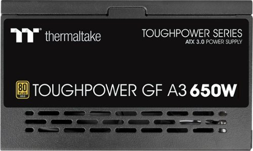 Thermaltake Toughpower GF A3 650W 80 PLUS Gold PCIe Gen 5 ATX 3.0 Ready Fully Modular Power Supply - Black BUY IN EUROPE