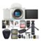 Sony - Alpha ZV-E10 APS-C Vlog Camera Body (White) Content Creator's Bundle-Front_Standard