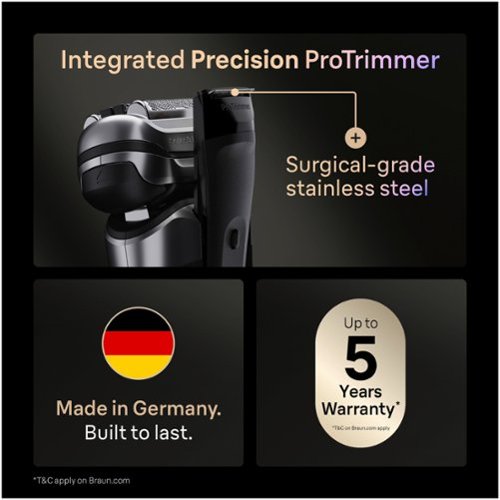 Braun Series 9 Pro+ 9677cc Wet/Dry Electric Razor with 6 in 1 SmartCare Center - Silver BUY IN MIDDLE EAST