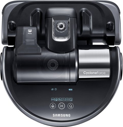  Samsung - POWERbot Essential Self-Charging Robot Vacuum - Graphite Silver