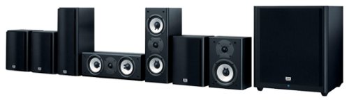  Onkyo - 7.1-Ch. Home Theater Speaker System with Powered Subwoofer - Black