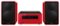 Onkyo - Colibrino CD Hi-Fi Mini System with Bluetooth - Red-Front_Standard