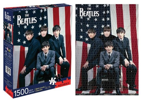 Aquarius - Beatles USA 1500-Piece Puzzle - Red/White/Blue