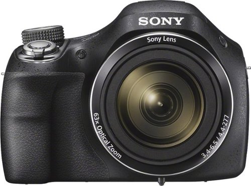  Sony - DSC-H400 20.1-Megapixel Digital Camera - Black