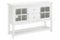 Walker Edison - Transitional TV Stand / Buffet for TVs up to 55" - White-Angle_Standard