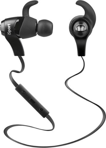  Monster - iSport Wireless In-Ear Headphones - Black