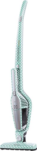  Electrolux - Ergorapido Lithium Ion Plus Limited Edition Perfect Bagless Cordless 2-in-1 Handheld/Stick Vacuum - Light Turquoise with White Polka Dots