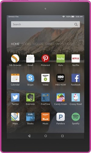 Amazon - Fire HD 8 - 8" Tablet 16GB - Magenta-Front_Standard 