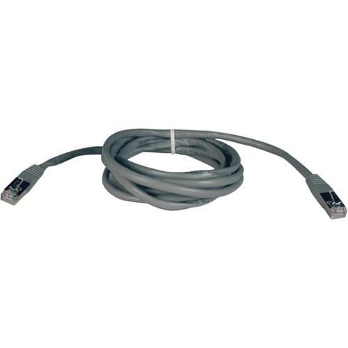  Tripp Lite - 10' RJ-45 Molded Shielded CAT-5e Patch Cable - Gray
