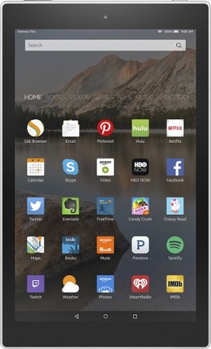 Amazon - Fire HD 10 - 10.1" Tablet 16GB - White-Front_Standard 
