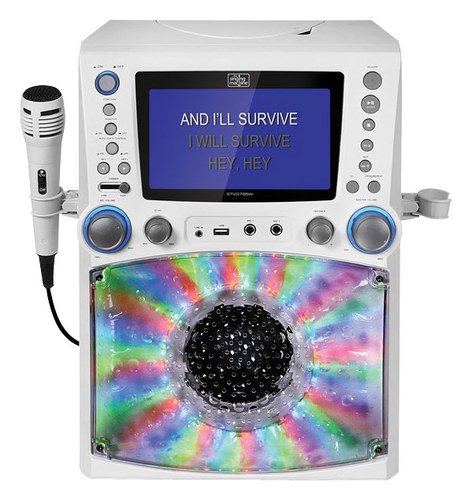  Singing Machine - CD+G Karaoke System - White