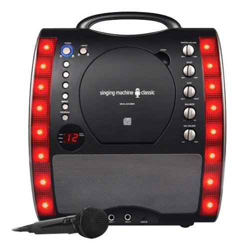 Singing Machine - CD+G Karaoke System - Black