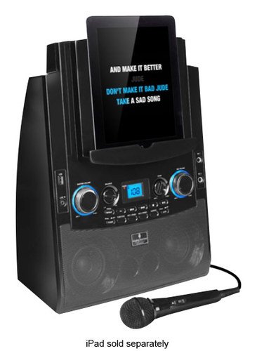  Singing Machine - Bluetooth Karaoke System - Black