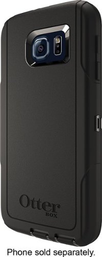  OtterBox - Defender Series Case for Samsung Galaxy S6 Cell Phones - Black