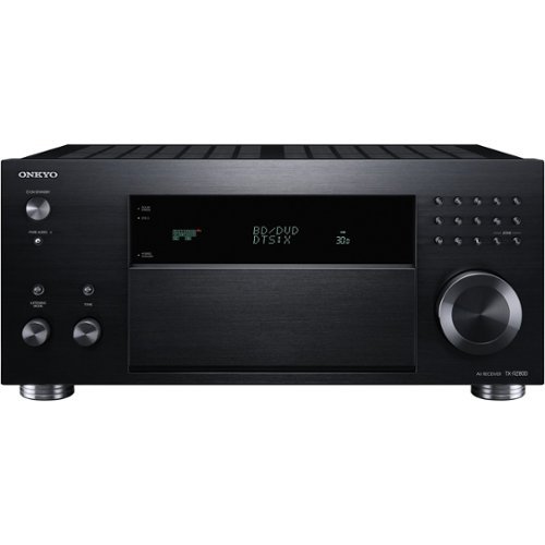  Onkyo - 185W 7.2-Ch. Network-Ready 4K Ultra HD and 3D Pass-Through A/V Home Theater Receiver - Black