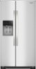 Whirlpool - 36 Cu. Ft. Side-by-Side Counter-Depth Refrigerator with In-Door Ice & Water - Stainless Steel-Front_Standard