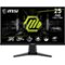 MSI - MAG256F 24" Flat FHD 180Hz 1ms Adaptive Sync Gaming Monitor (DisplayPort, HDMI, ) - Black-Front_Standard