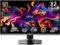 MSI - MPG 322URX QD-OLED 32" Quantum Dot OLED UHD 240Hz 0.03ms Gaming Monitor with HDR400 (DisplayPort 2.1a, HDMI, USB) - Black-Front_Standard