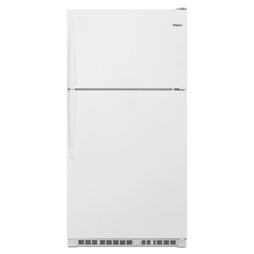  Whirlpool - 20.5 Cu. Ft. Top-Freezer Refrigerator - White