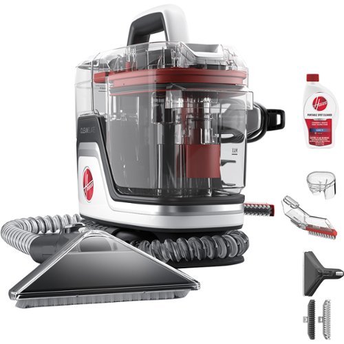 Hoover - Refurbished Excellent - Cleanslate Portable Carpet Cleaner FH14050 - White-Front_Standard 