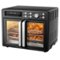 Midea - Flexify French Door Air Fryer, Pizza Oven and Toaster Oven - Black-Front_Standard