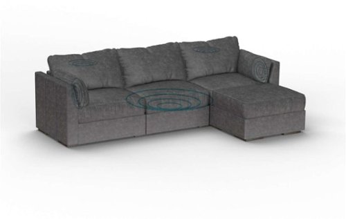 Lovesac - 4 Seats + 5 Angled Sides Standard Sactional with 6 Speaker Immersive Sound + Charge System
