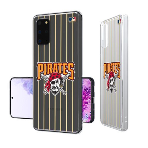 Keyscaper - MLB - Pittsburgh Pirates 1997-2013 Cooperstown Pinstripe Galaxy Clear Case - S24 - Multicolor-Front_Standard 